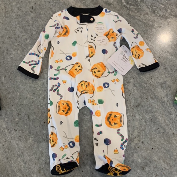 Halloween & Thanksgiving Footies - Picture 2 of 5